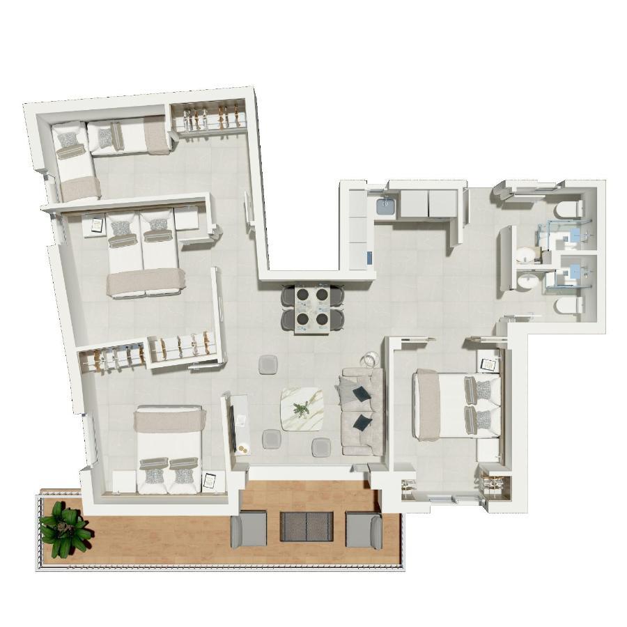 Mara Boutique Apartments Бенідорм Екстер'єр фото